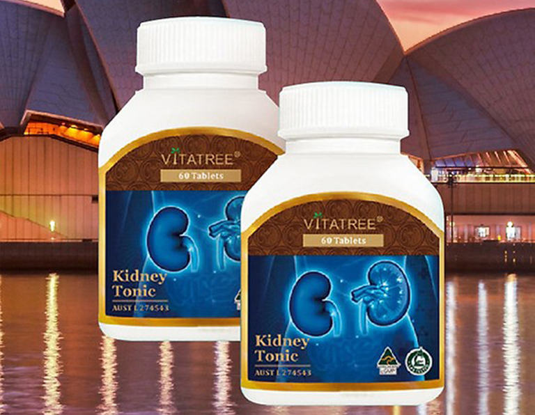 Thuốc bổ thận Vitatree Kidney Tonic của Úc có tác dụng phục hồi và cải thiện chức năng thận