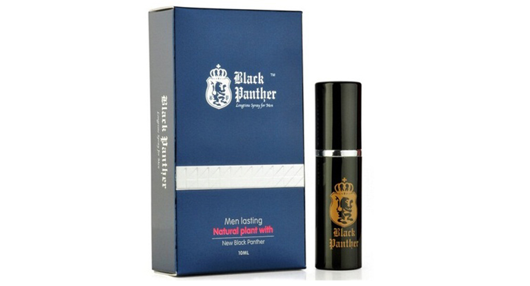 Sản phẩm xịt Panther Black là giải pháp an toàn để cải thiện tình trạng xuất tinh sớm, đem lại sự thỏa mãn trong tình dục