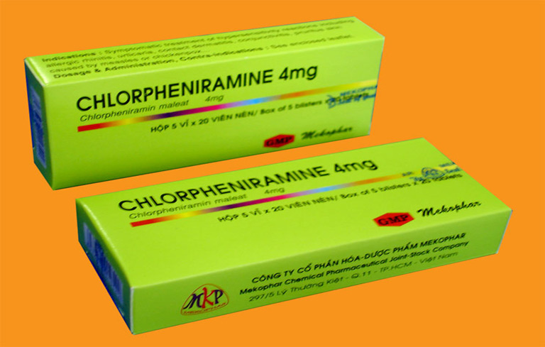 Chlorpheniramine là một loại thuốc chống viêm