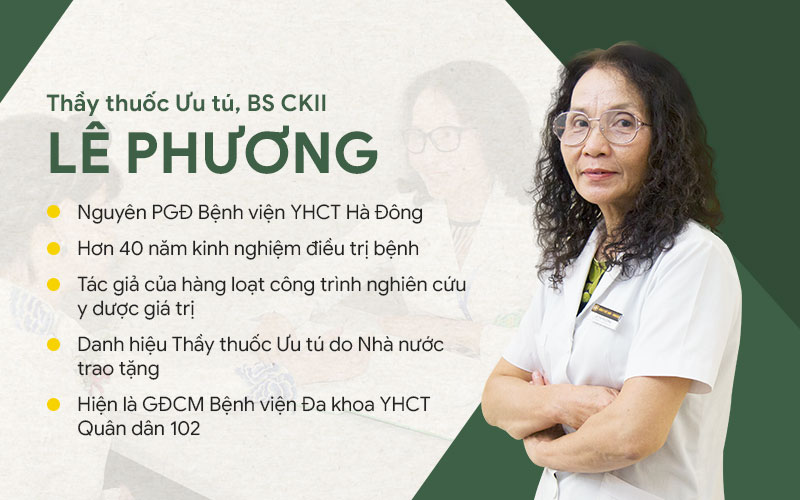 Thầy thuốc ưu tú, bác sĩ Lê Phương - Giám đốc Chuyên môn bệnh viện Quân dân 102