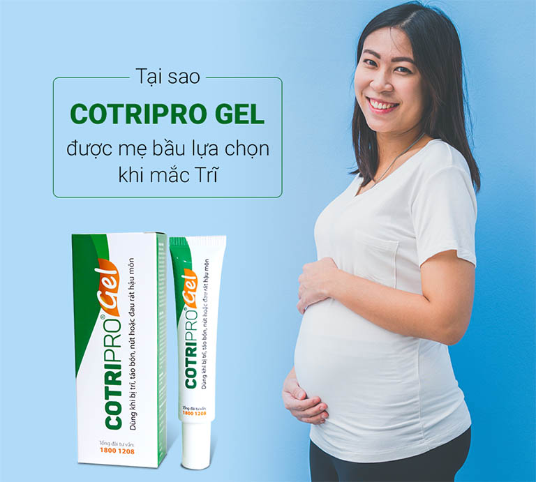 Sản phẩm Cotripro gel rất thích hợp khi sử dụng cho phụ nữ mang thai và phụ nữ cho con bú