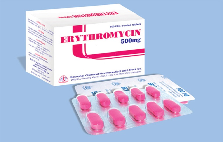  Erythromycin thường chỉ định cho người bị mụn nặng