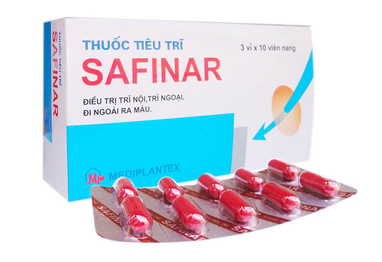 Thuốc tiêu trĩ Safinar 