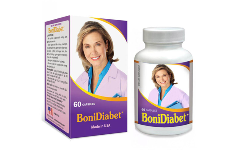 BoniDiabet -  hỗ trợ điều trị tiểu đường và nhiễm trùng do tiểu đường