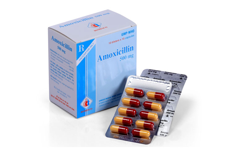 Bị viêm xoang uống thuốc gì? - thuốc kháng sinh Amoxicillin