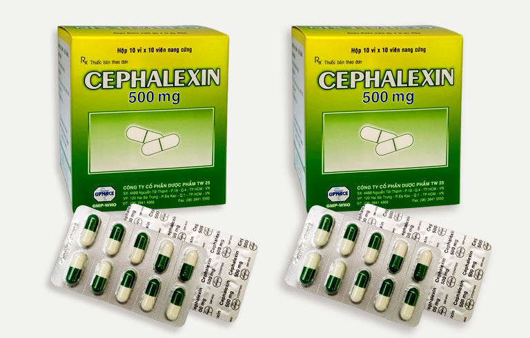 Cephalexin là thuốc kháng sinh được chỉ định cho viêm họng do nhiễm các loại vi khuẩn nhạy cảm