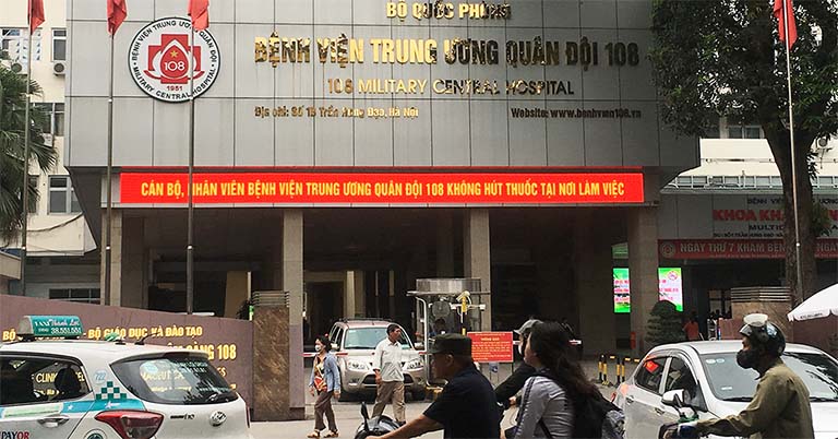 Bệnh viện Trung ương Quân đội 108 - Địa chỉ mổ viêm khớp gối bị tràn dịch uy tín tại Hà Nội