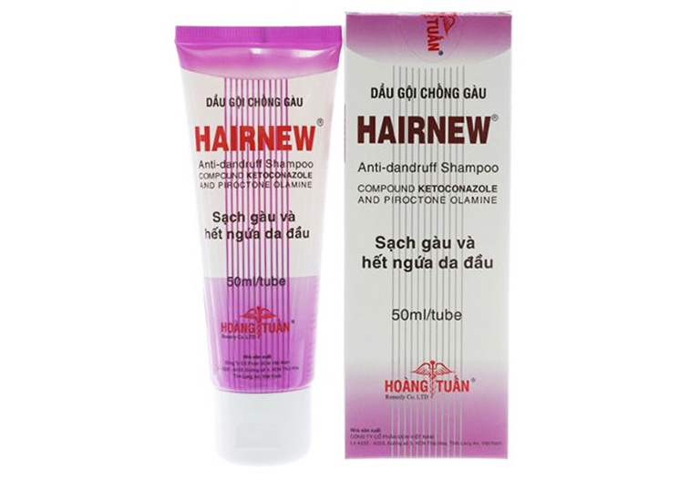 Sản phẩm Hairnew giúp cải thiện các triệu chứng ngứa ngáy, gàu do bị nấm da đầu gây nên
