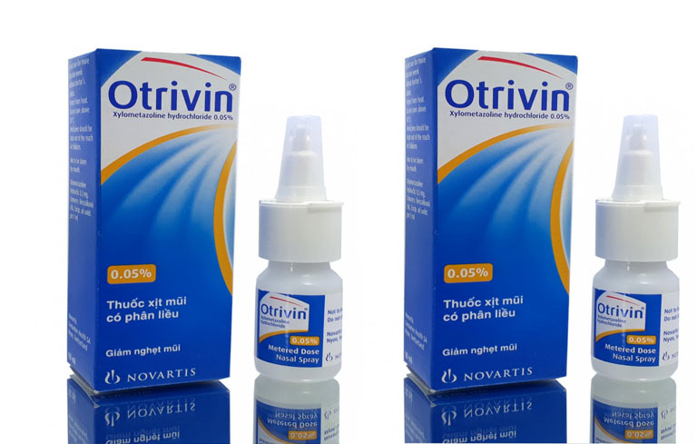 Otrivin thuốc xịt mũi giúp giảm tắc nghẽn mũi nhanh chóng