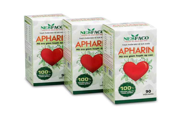 Apharin có công dụng hỗ trợ điều trị Cao huyết áp hiệu quả