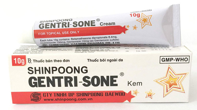Thuốc Gentrisone giúp cải thiện tình trạng viêm nhiễm ẩn sâu bên trong lớp da, lớp niêm mạc gây ngứa ngáy khó chịu.