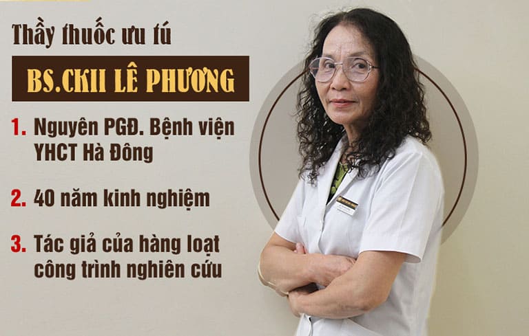 Bác sĩ Lê Phương - Giám đốc chuyên môn Trung tâm Thừa kế và Ứng dụng Đông y Việt Nam