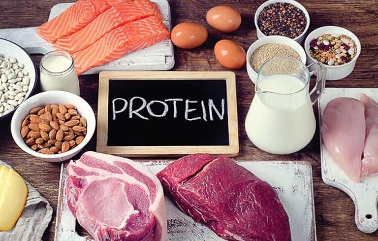 Protein có nhiều trong các loại thịt đỏ và hải sản
