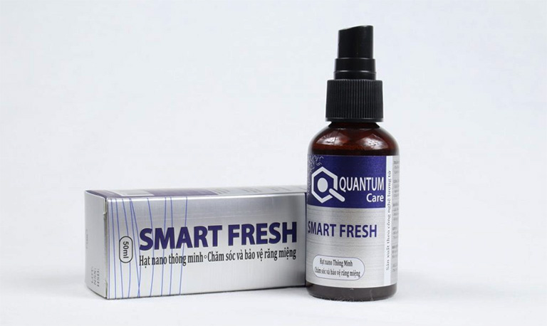 Smart fresh là sản phẩm hỗ trợ điều trị nhiệt miệng cho người lớn và trẻ em