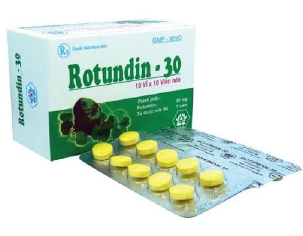 Thuốc trị mất ngủ Rotundin
