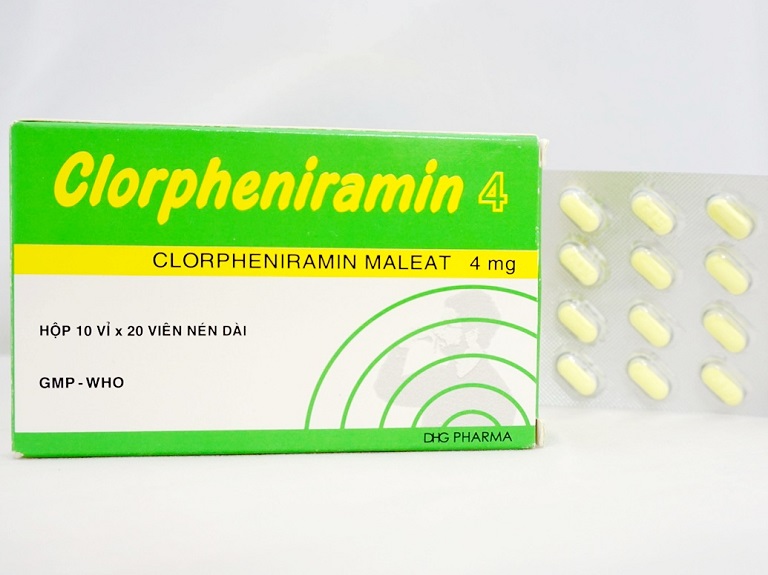 Sản phẩm thuốc Clorpheniramin 4