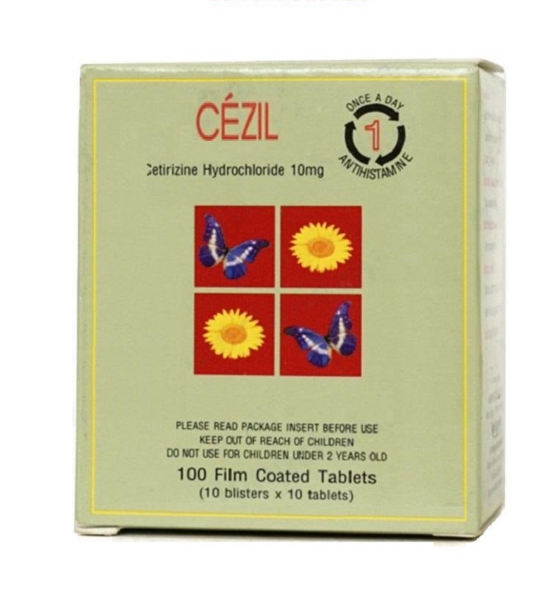 Cezil là loại thuốc chữa dị ứng hiệu quả, được sử dụng phổ biến