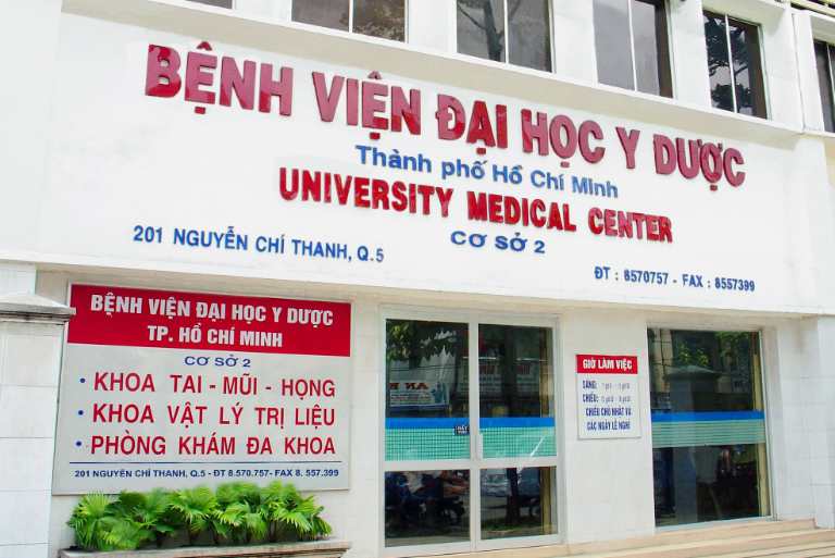 Bệnh viện Đại học y dược TP Hồ Chí Minh - bệnh viện chữa da liễu chất lượng
