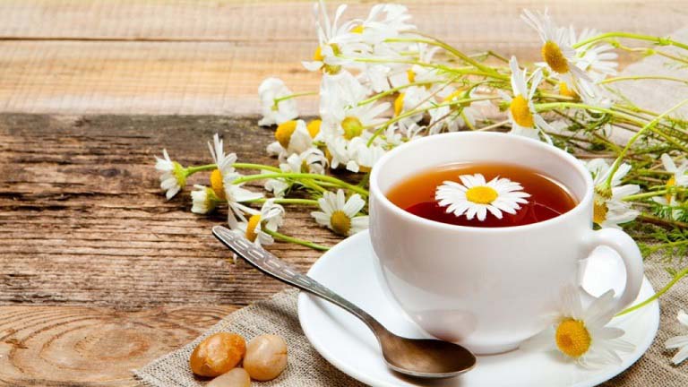 Cách làm trà hoa cúc chữa mất ngủ rất đơn giản
