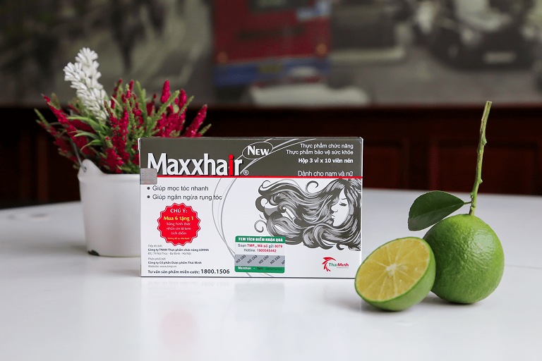 Thuốc trị rụng tóc Maxxhair được nhiều người tin dùng 