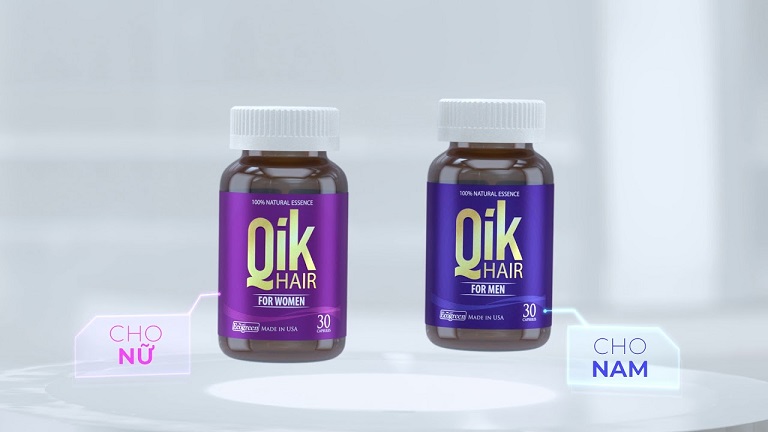Qik là dòng sản phẩm phân loại riêng cho nam và nữ 