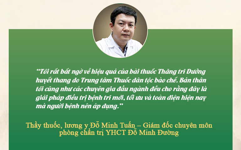 Chia sẻ của bác sĩ Đỗ Minh Tuấn