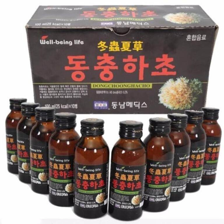 Sản phẩm trùng thảo Bio ApGold nổi tiếng Hàn Quốc