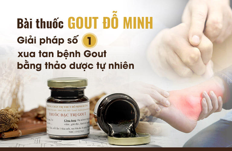 Bài thuốc Gout Đỗ Minh giúp hàng ngàn người thoát khỏi sưng viêm khớp, khôi phục khả năng vận động