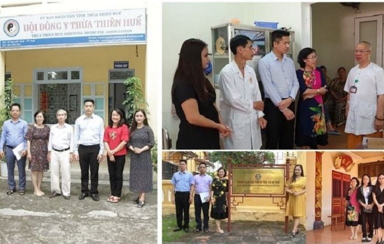 Bác sĩ Vân Anh và đội ngũ chuyên gia đến Huế để sưu tầm tài liệu về bài thuốc của Thái Y Viện