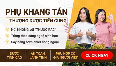 banner Phụ Khang Tán dùng thảo dược sạch