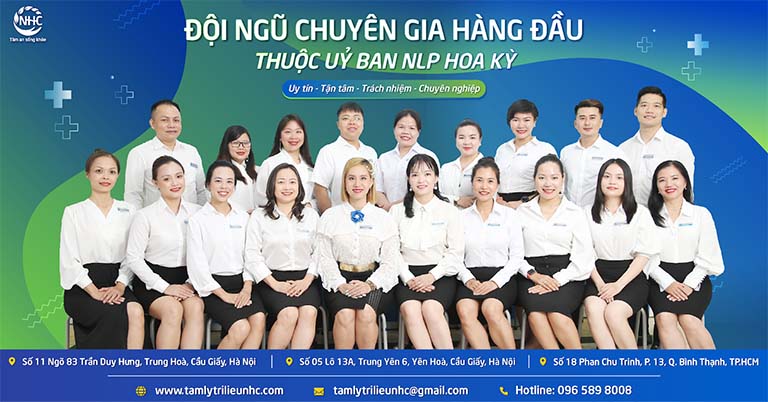 Trung tâm NHC Việt Nam là đơn vị tiên phong trong lĩnh vực trị liệu tâm lý ở nước ta